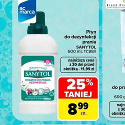 Płyn do dezynfekcji prania Sanytol