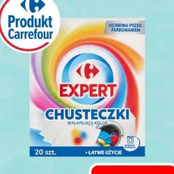 Chusteczki wyłapujące kolor Carrefour