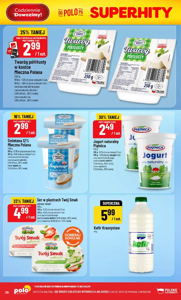 Strona 26 gazetki POLOmarket