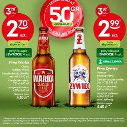 Piwo Warka Classic butelka zwrotna