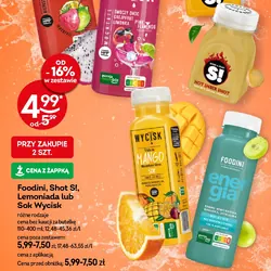 Foodini, Shot S!, Lemoniada lub Sok Wycisk