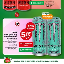 Napój energetyczny Monster Ultra Vice Guava