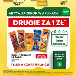 Kabanosy Tarczyński lub Berlinki