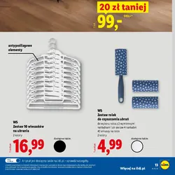 Zestaw 10 wieszaków na ubrania