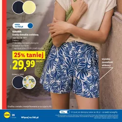 ESMARA Szorty damskie z wiskozą