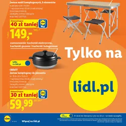 CRIVIT Zestaw mebli kempingowych, 5 elementów