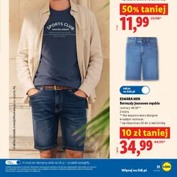 ESMARA MEN Bermudy jeansowe męskie