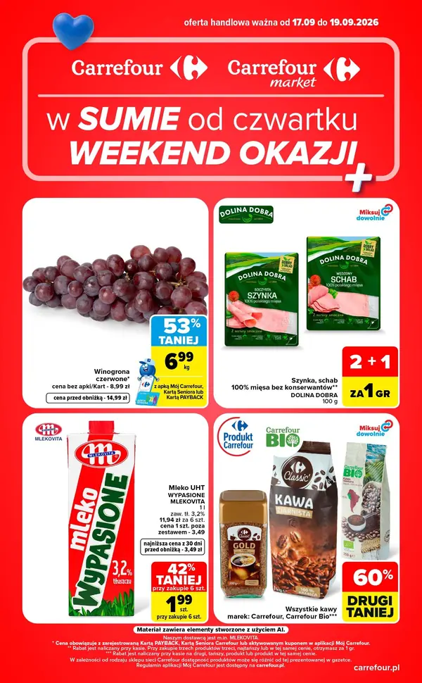 Strona 1 gazetki Carrefour
