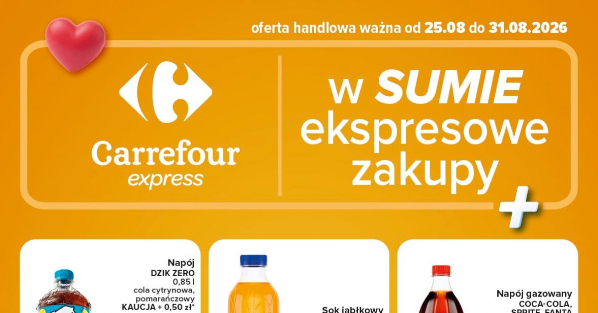 Carrefour: Wszystko, co musisz wiedzieć o nowej gazetce (25–31 sierpnia) — przegląd najlepszych okazji