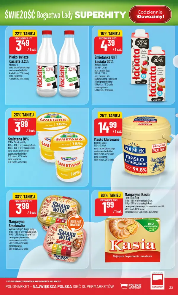 Strona 23 gazetki POLOmarket