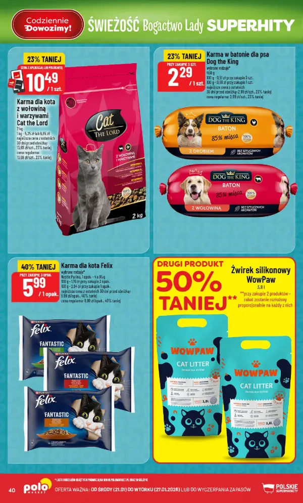 Strona 40 gazetki POLOmarket