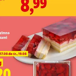 Sernik na zimno z truskawkami