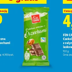 Czekolada mleczna z siekanymi orzechami laskowymi
