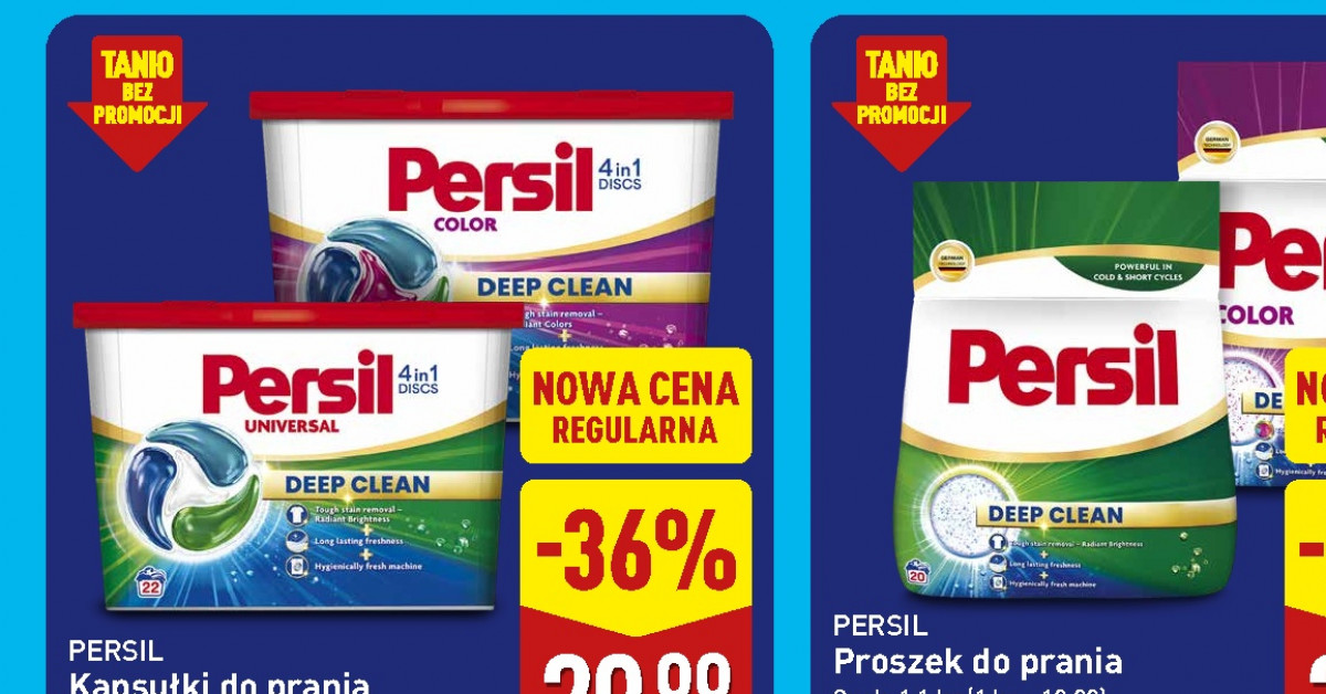 Oszczędź fortunę na praniu: kapsułki Persil aż 17 zł taniej — promocja, której nie możesz przegapić!