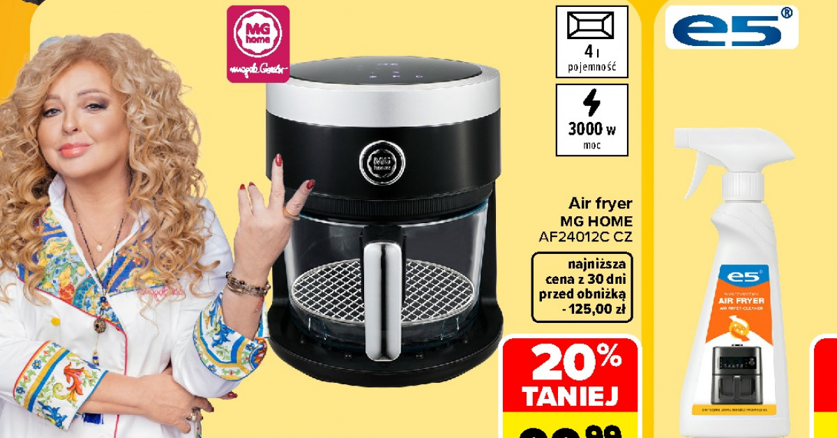 TOP promocje z gazetki Carrefour: air fryer PHILIPS za 219 zł, model za 99,99 zł i inne okazje, które zaskakują