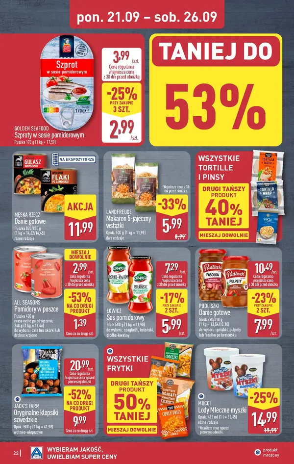 Strona 22 gazetki Aldi