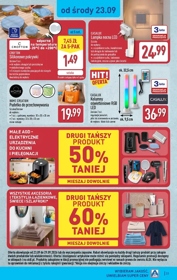 Strona 33 gazetki Aldi