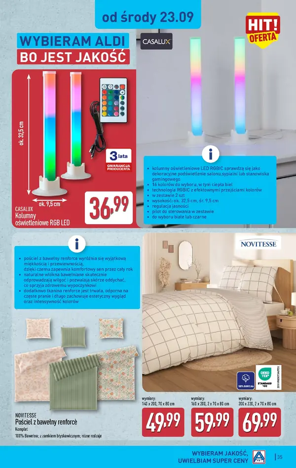 Strona 35 gazetki Aldi