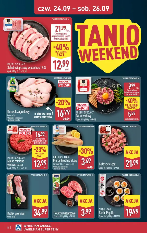 Strona 40 gazetki Aldi