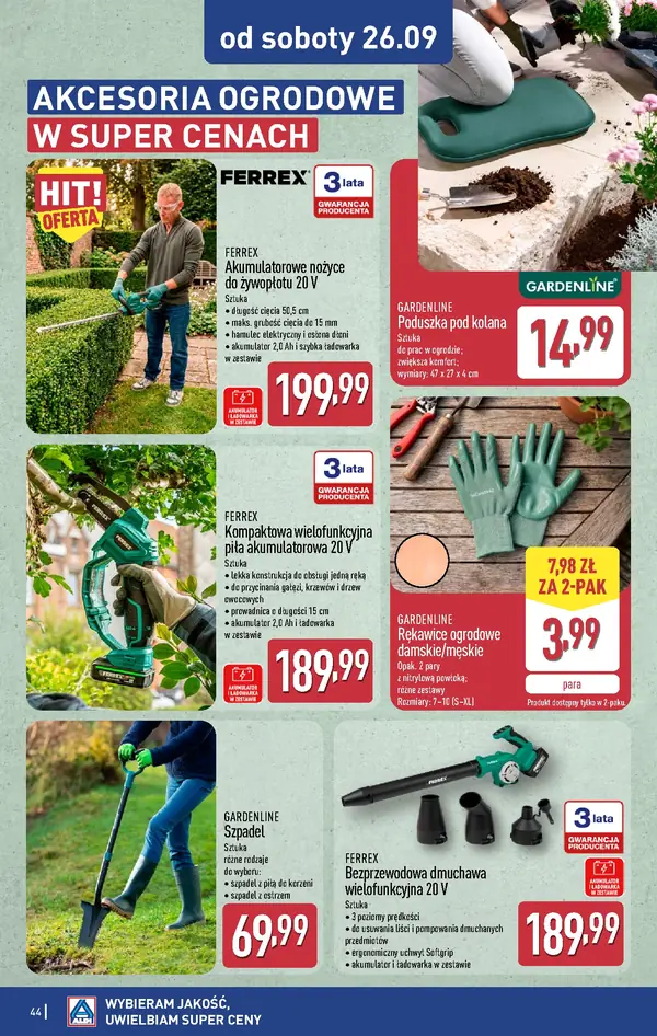Strona 44 gazetki Aldi