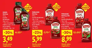 Mega okazja na ketchup XXL w Lidlu — Pudliszki aż o 4 zł taniej!