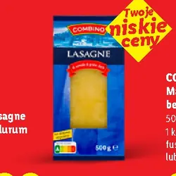 Combino Makaron lasagne z pszenicy durum