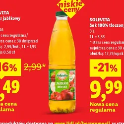 Solevita Nektar jabłkowy