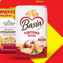 Mąka pszenna tortowa Basia