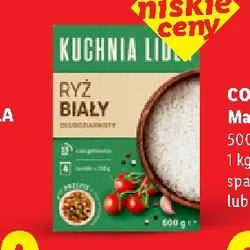 Kuchnia Lidla Ryż biały długoziarnisty