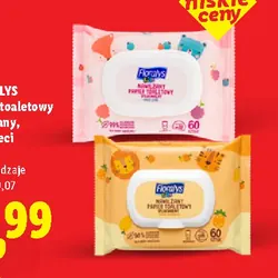 Papier toaletowy nawilżany dla dzieci