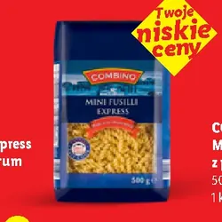 Combino Makaron mini fusilli express z pszenicy durum