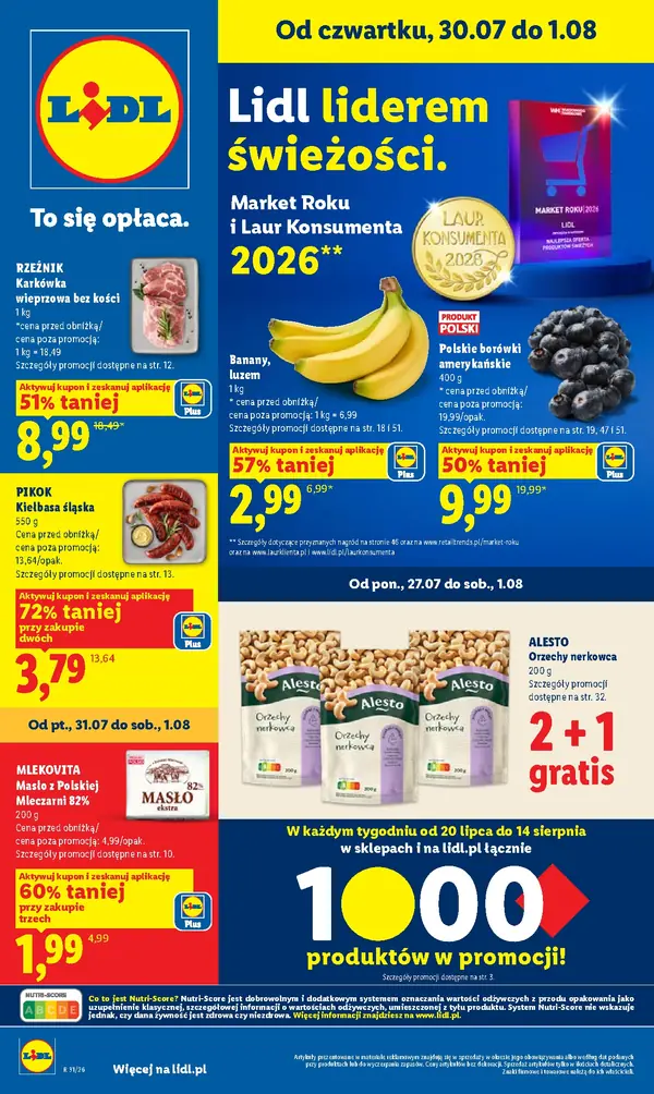 Strona 1 gazetki Lidl