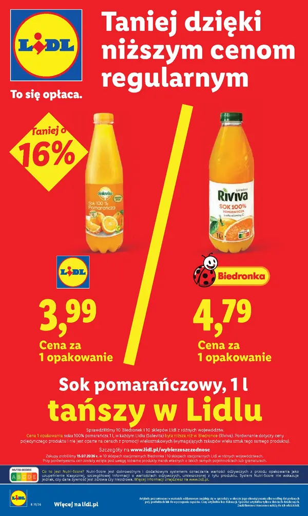 Strona 8 gazetki Lidl
