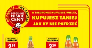 Tymbark prawie za grosze! Napój 1,75 l w Biedronce tylko 2,99 zł — zrób zapas na lato