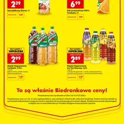 Sok pomarańcza 100% Tymbark, 1 l